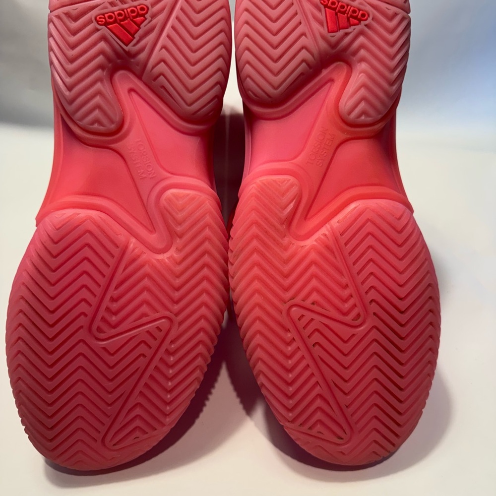 Adidas Barricade 13 Women’s Tennis Shoes Pink Size 10 new - Picture 6 of 9